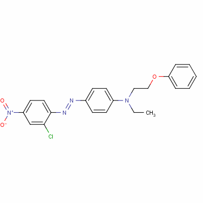 4-[(2-Chloro-4-nitrophenyl )azo]-n-ethyl -n-(2-phenoxyethyl )aniline Structure,31030-27-0Structure