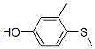 3-Methyl-4-(methylthio)phenol Structure,3120-74-9Structure