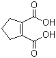 Cyclopent-1-ene-1,2-dicarboxylic acid Structure,3128-15-2Structure