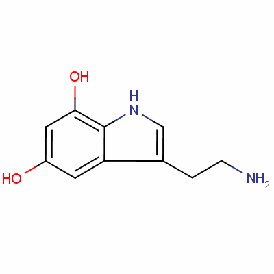 3-(2-Aminoethyl )-1h-indole-5,7-diol Structure,31363-74-3Structure