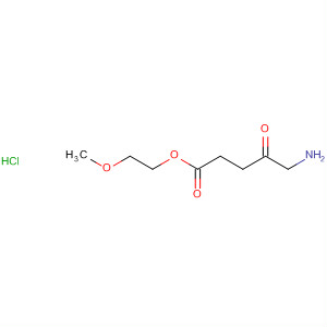 2-Methoxyethyl 5-amino-4-oxopentanoate hydrochloride (1:1) Structure,321837-75-6Structure