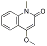 4-Methoxy-n-methyl-2-quinolone Structure,32262-18-3Structure