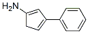 3-Phenyl-1,3-cyclopentadien-1-amine Structure,324036-40-0Structure