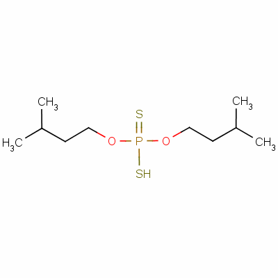 Bis(3-methylbutoxy)-sulfanyl-sulfanylidenephosphorane Structure,32650-55-8Structure