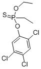 Trichloronate,1mlc.hexaneorac.nitrile Structure,327-98-0Structure