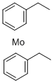 Bis(ethylbenzene)molybdenum Structure,32877-00-2Structure