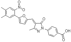 C646 Structure,328968-36-1Structure