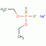 Sodium diethoxy-sulfanylidene-sulfidophosphorane Structure,3338-24-7Structure