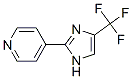 2-(4-Pyridyl)-4-trifluoromethylimidazole Structure,33468-83-6Structure