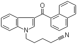 5-(3-(1-Naphthoyl)-1h-indol-1-yl)pentanenitrile Structure,335161-19-8Structure