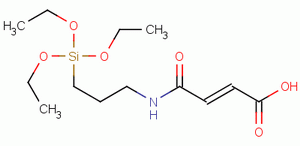 Triethoxysilylpropylmaleamic acid Structure,33525-68-7Structure