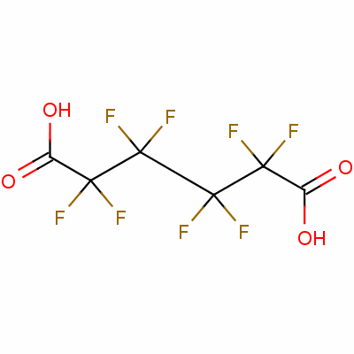 Octafluorohexanedioic acid Structure,336-08-3Structure