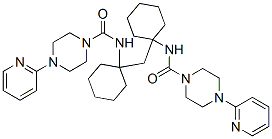 N,n-(methylenedi-4,1-cyclohexanediyl)bis[4-(2-pyridinyl)-1-piperazinecarboxamide] Structure,337511-95-2Structure