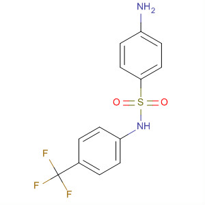 4-Amino-n-[4-(trifluoromethyl)phenyl]benzenesulfonamide, tech Structure,339-42-4Structure