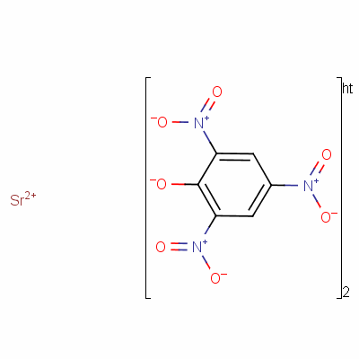 Strontium 2,4,6-trinitrophenolate Structure,34069-88-0Structure