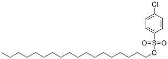 Octadecyl 4-chlorobenzenesulfonate Structure,34184-41-3Structure