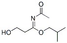 Isobutyl (1e)-n-acetyl-3-hydroxypropanimidate Structure,343331-06-6Structure