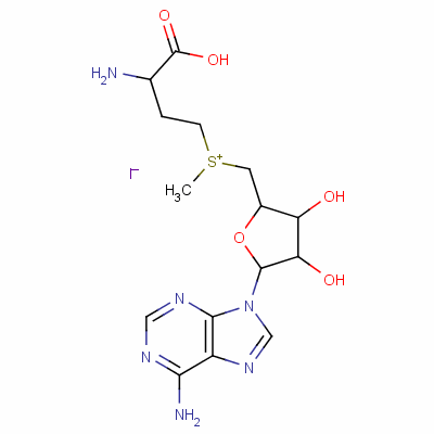 S-adenosyl-l-methionine iodide salt Structure,3493-13-8Structure