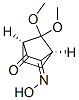 (1R,3z,4s)-3-(hydroxyimino)-7,7-dimethoxybicyclo[2.2.1]heptan-2-one Structure,350995-93-6Structure