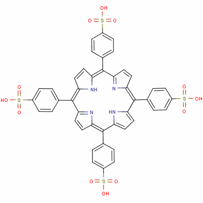 Tpps hydrate (=tetraphenylporphyrin tetrasulfonic acid hydrate) Structure,35218-75-8Structure