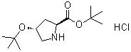 H-hyp(tbu)-otbu·hcl Structure,367453-05-2Structure