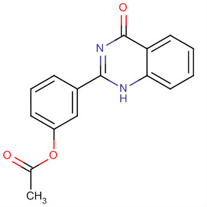 3-(4-Oxo-3,4-dihydroquinazolin-2-yl)phenyl acetate Structure,371947-93-2Structure