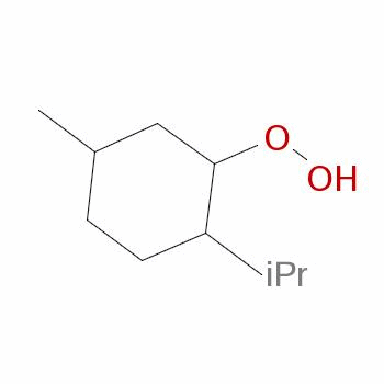 2-Isopropyl-5-methylcyclohexyl hydroperoxide Structure,37837-09-5Structure