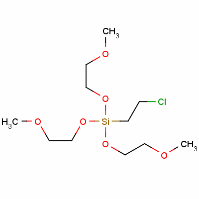 2-Chloroethyl-tris(2-methoxyethoxy)silane Structure,37894-46-5Structure