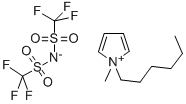 1-Hexyl-1-methylpyrrolidinium bis(trifluoromethylsulfonyl)imide Structure,380497-19-8Structure