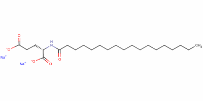 Disodium n-(1-oxooctadecyl)-l-glutamate Structure,38079-62-8Structure