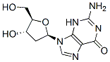 2-Amino-9-[(2r,4s,5r)-4-hydroxy-5-(hydroxymethyl)oxolan-2-yl]-3h-purin-6-one Structure,38559-49-8Structure