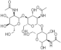 N,n’,n’’-triacetyl chitotriose Structure,38864-21-0Structure