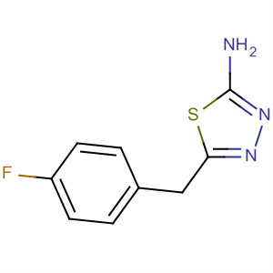 5-(4-Fluorobenzyl)-1,3,4-thiadiazol-2-amine Structure,39181-55-0Structure