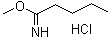 Methyl valerimidate hydrochloride Structure,39739-46-3Structure