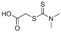 S-(n,n-dimethylthiocarbamoyl)thioglycolic acid Structure,4007-01-6Structure