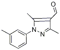 3,5-Dimethyl-1-(3-methylphenyl)-1H-pyrazole-4-carbaldehyde Structure,400876-66-6Structure