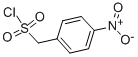 (4-Nitrophenyl)methanesulfonyl chloride Structure,4025-75-6Structure