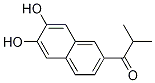 1-(6,7-Dihydroxynaphthalen-2-yl)-2-methylpropan-1-one Structure,404964-94-9Structure