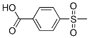 4-Methylsulphonylbenzoic acid Structure,4052-30-6Structure