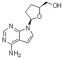 7-Deaza-2,3-dideoxyadenosine Structure,40627-30-3Structure