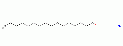 Hexadecanoic acid, sodium salt Structure,408-35-5Structure