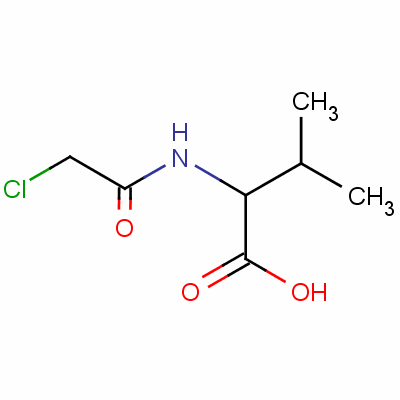 Chloroacetyl-dl-valine Structure,4090-17-9Structure