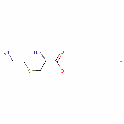 L-cysteine,s-(2-aminoethyl)-, hydrochloride (1:1) Structure,4099-35-8Structure