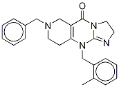 7-Benzyl-10-(2-methylbenzyl)-2,6,7,8,9,10-hexahydroimidazo[1,2-a]pyrido[4,3-d]pyrimidin-5(3h)-one Structure,41276-02-2Structure