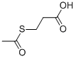 3-(Acetylthio)propionic acid Structure,41345-70-4Structure