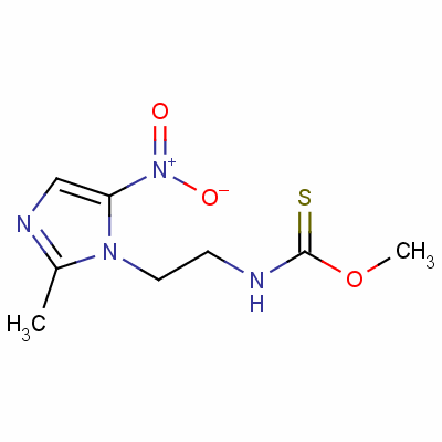 卡硝唑結(jié)構(gòu)式_42116-76-7結(jié)構(gòu)式