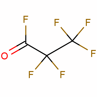 Pentafluoropropionyl fluoride Structure,422-61-7Structure