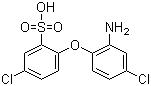 2-Amino-4,4`-dichloro diphenyl ether-2`-sulfonic acid Structure,42293-27-6Structure