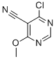 4-Chloro-5-cyano-6-methoxypyrimidine Structure,425394-86-1Structure