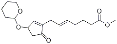 5-Heptenoic acid, 7-[5-oxo-3-[(tetrahydro-2h-pyran-2-yl)oxy]-1-cyclopenten-1-yl]-, methyl ester Structure,42542-01-8Structure